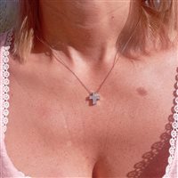 Vicenza - Piazzetta Palladio 2 - Halskette Salvini Dame I Segni in Weißgold Diamante 0.13 Ct 20067605 - 20067605
